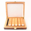 D.Marshall Humidor+5 cigar Torpedo Gold