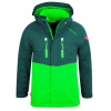Detská nepremokavá bunda Trollkids Bryggen 3v1 pre chlapcov/dievčatá zelená (418-308) 104
