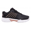 Dámska obuv K-Swiss Hypercourt Express 2 HB - black/white/rose gold - Čierny (39,5)