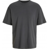 JACK & JONES 3911 / Unisex oversize tričko s krátkym rukávom - asphalt grey XXXL