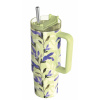 Quokka Nerezový termohrnček so slamkou Stream 950 ml Matcha
