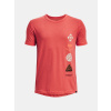 Under Armour Chlapčenské tričko Pjt Rck Show Your Fam SS Oranžová YSM