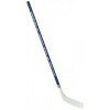 Hokejka plastová s dýhou 147cm - pravá - modrá