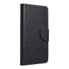 Flipové pouzdro Coolcase FANCY BOOK na mobil Huawei P30 Lite černé (Flip vyklápěcí kryt či obal na mobil Huawei P30 Lite)