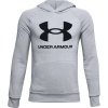Chlapčenská mikina Under Armour Rival Fleece Hoodie light grey S