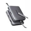 AXAGON HMC-5HL USB 5Gbps hub, 2x USB-A, HDMI 4k/60Hz, RJ-45 GLAN, PD 100W, kábel USB-C 20cm (HMC-5HL)