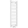 Bruckner ALBRECHT vykurovacie teleso 400x1250 mm, stredové pripojenie, biela SPH 600.112.4