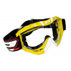 Okuliare PROGRIP PG3400 dual race - žlté