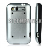 Zadný kryt HTC Wildfire S – Alu Shell – strieborná