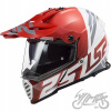 Prilba LS2 MX436 PIONEER EVO EVOLVE RED WHITE WHITE veľkosť 3XL (Prilba LS2 MX436 PIONEER EVO EVOLVE RED WHITE WHITE veľkosť 3XL)