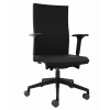 Kancelárske kreslo to-strike comfort, lakťové opierky, synchrónna mechanika, čierna