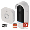 EMOS SK s.r.o. GoSmart Domový bezdrôtový batériový videozvonček IP-15S s Wi-Fi - H4032