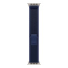 Apple Watch 49mm Blue Trail Loop - M/L - Natural Titanium Finish MXTW3ZM/A
