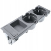 DRŽIAK NA POHÁRE NÁPOJOV CUPHOLDER MINCOVNÍK DO BMW E46 SIVÝ