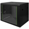 Digitus DN-19 09-U-EC-SW 19 nástěnná rozváděcí skříň (š x v x h) 600 x 474 x 450 mm 9 U černá (RAL 9005)