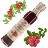 BRUSNICOVÝ SIRUP Z BRUSNICE S CUKROM PRÍRODNÉ ZLOŽENIE 315g Ogródek Dziadunia