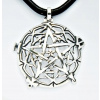 Strieborný prívesok - Amulet pentagram Gothic 925 Hit (Strieborný prívesok - Amulet pentagram Gothic 925 Hit)