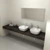 Sapho TAILOR dosky TAILOR rockstone doska 240x50 cm, prevedenie límca F TR240F