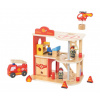 Hasičská stanica - drevená sada
