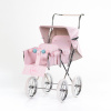 Bebelux športový kočík pre bábiky - dvojíčky - Sweet pink Veľkosť kočíku: 78 cm - pre deti od 5-8 rokov