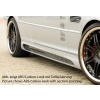 Rieger bočný prah mont. strana pravá pro BMW rad 3 E46, E46 M3 compact, kabriolet, kupé, sedan vr. faceliftu, r.v. 02/02-, 02/98-12/01, 06/00-, plast ABS bez povrchovej úpravy, s prelisom a výrezom
