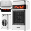 Termoventilátor Keramický radiátor FARELKA Efekt plameňa 1500 W