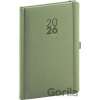 Notique Diamante A5 týždenný 2026 olivový
