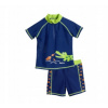 Detské plavky - Dva kusy hrajúce outfit 86 Navy Blue, Green (Playshoes Two -Battlefield 86/92 Zia)