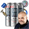 CARFIX 5v1 - 3x CHLADIČ PLYNU PRE KLIMATIZÁCIU R134A + KABEL
