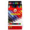 KOH-I-NOOR HARDTMUTH KOH-I-NOOR PROGRESSO 24 ks sada pasteliek bez dreva v laku /8758