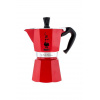 Kávovar Bialetti Moka Express 6 tz 502020013 červená ONE SIZE