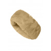 Dámska čelenka Goldbergh Froid Fluffy Headband Caramello