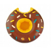 PODLOŽKA POD POHÁR PLECHOVKU ŠIŠKA HNEDÁ DONUT PLÁVAJÚCI DRŽIAK NA NÁPOJE