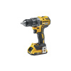 DEWALT Akumulátorový vŕtací skrutkovač 18 V bez uhlíkovej kefky (2 x 2,0 Ah akumulátor + nabíjačka) DCD791D2