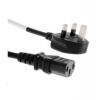 PREMIUMCORD Napájací kábel 230V, zahnutá zástrčka pre UK, 2m (kpsp2-uk)