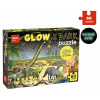 Puzzle svietiace v tme Dinosauři 60 dielikov