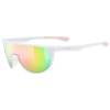 Detské okuliare UVEX Sportstyle 515 white matt/pink