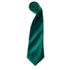 Premier Workwear Pánska saténová kravata PR750 Bottle -ca. Pantone 560 144 x 8,5 cm