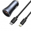 Baseus USB nabíjačka do auta-C QC4.0+ 40W (TZCCJD-B0G)