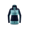Haglöfs L.I.M Mid Fast Hood Women, Tarn blue/Frost blue - dámská technická mikina XL