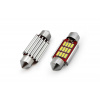 AMiO LED žiarovky CANBUS 4014 12SMD Festoon C5W C10W C3W 36mm White 12V/24V
