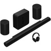 Sonos Ace Black + Sonos Arc Ultra čierny + Sonos Sub 4 + 2x Sonos Era 100 bundle