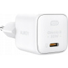 AUKEY PA-B1L Bílá Omnia II Mini nástěnná nabíječka 1xUSB-C PowerDelivery 30W 5A
