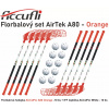 Florbalový set ACCUFLI AirTek A80 - Orange Pomer hokejok: 5ks ľavá / 5ks pravá