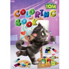 Omaľovanky A4 s farebnou predlohou - Talking Tom - autor neuvedený