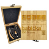 Sablio Darčeková sada na víno Babička: 147×168×49 mm