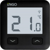 ENGO Controls E10-B - Regulátor teploty, 230V, čierny, Wi-Fi, internet, zapustený
