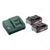 Set batérie a nabíjačky Metabo 685161000