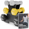 Sada činiek na cvičenie činky jednoručky fitness stojan Trex Sport