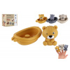 Teddies Lodičky gumové do vane so zvieratkami 6 ks
